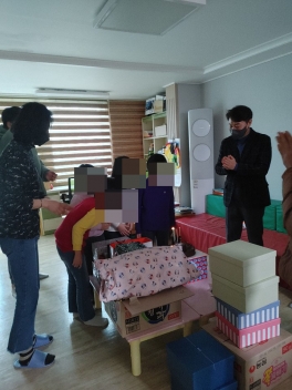 그룹홈 크리스마스 행사