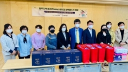 자비신행회 마스크 10,000장 기탁식